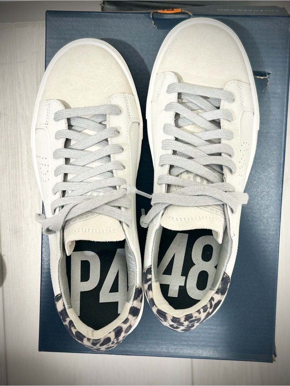 P448 Thea womens platform sneakers size 37
